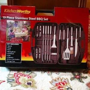 Stainless Steel BBQ Set